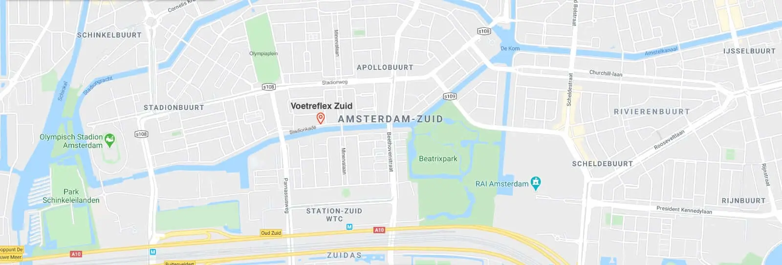 Locatie Voetreflex Zuid. Voor heerlijk, helende voetreflexologie in Amsterdam en Amstelveen